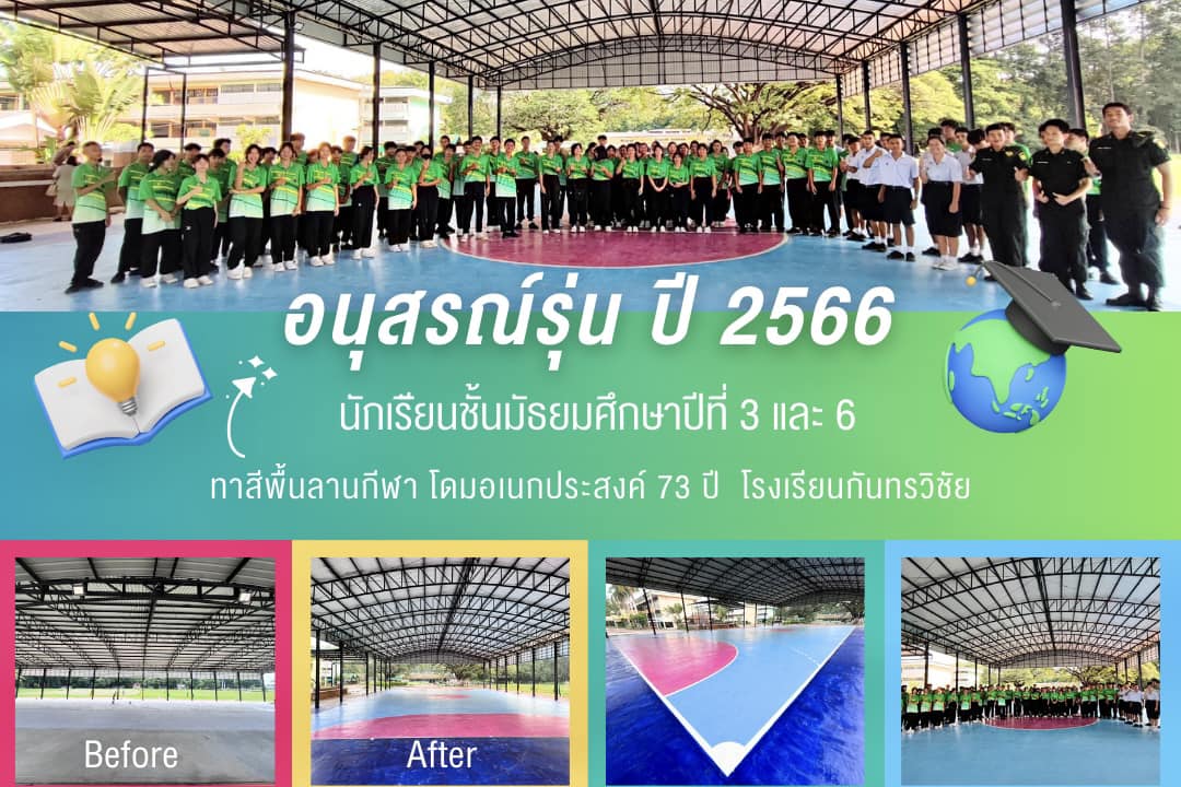 อนุสรณ์รุ่น ม.6 และ ม.6 ปีการศึกษา 2566